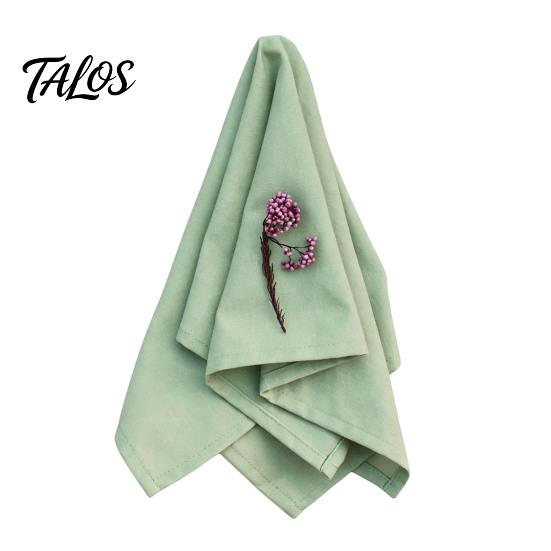 Kitchen Cloth Napkins Rustic Napkin, 16 Inch Solid Color Linen Machine Reusable Washable Farmhouse Style Napkin for Wedding Bridal Shower Dining Table