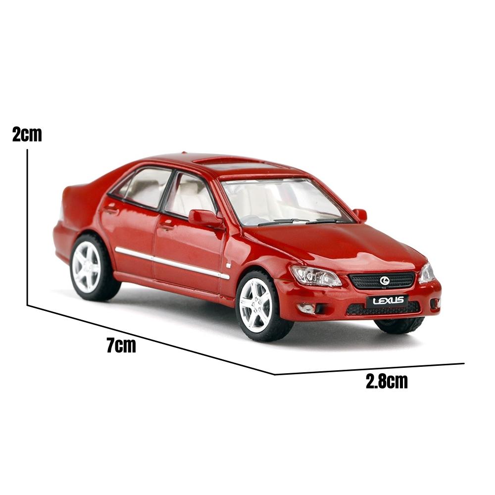 1/64 Lexus IS300 Sedan Miniature Model JKM 1:64 Premium Toy Car Vehicle Free Wheels Diecast Zinc Alloy Metal Collection Gift Boy