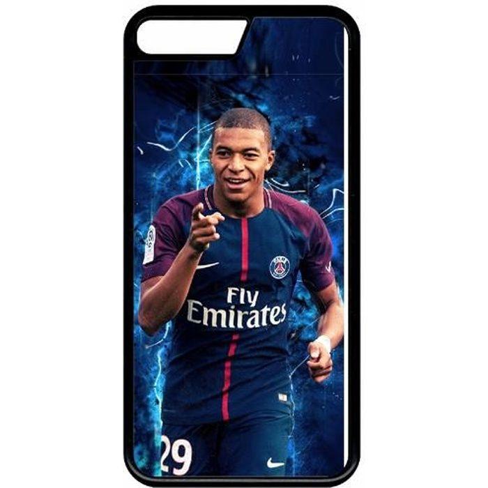 Coque pour smartphone - Plastique - Noir Apple iPhone 8 MBAPPE PSG