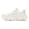 Li Ning Cloud Cushioning Slip Resistant Abrasion Resistant Lightweight Rebound Low top Casual Shoes Women's Mist White AGCV324-2