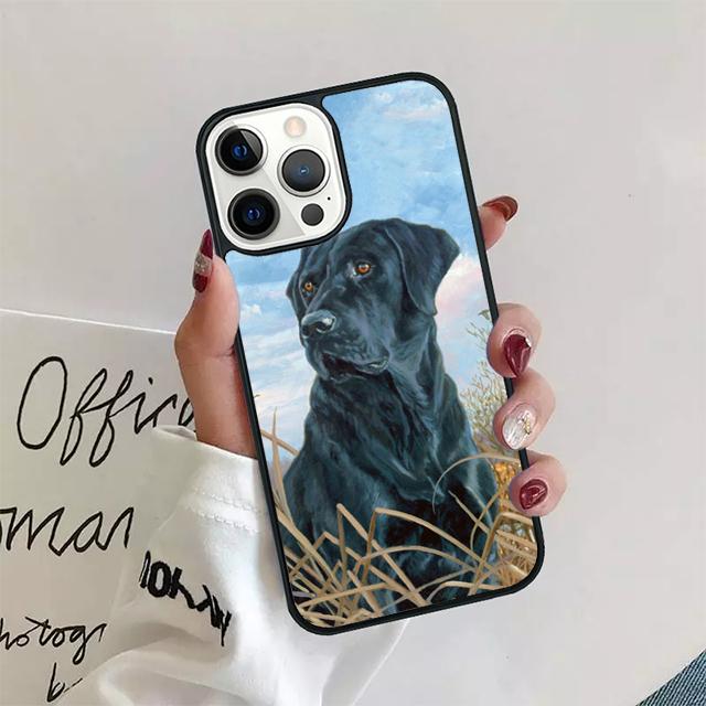 Labrador collage Cute Puppy Print Phone Case Cover For iPhone 17 Air 15 16e 14 13 12 Pro Max 11 Pro Max Plus Coque