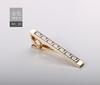Tie Clip Brushed Collar Clip Men'S Formal Business Gold Silver High-End Metal Clip