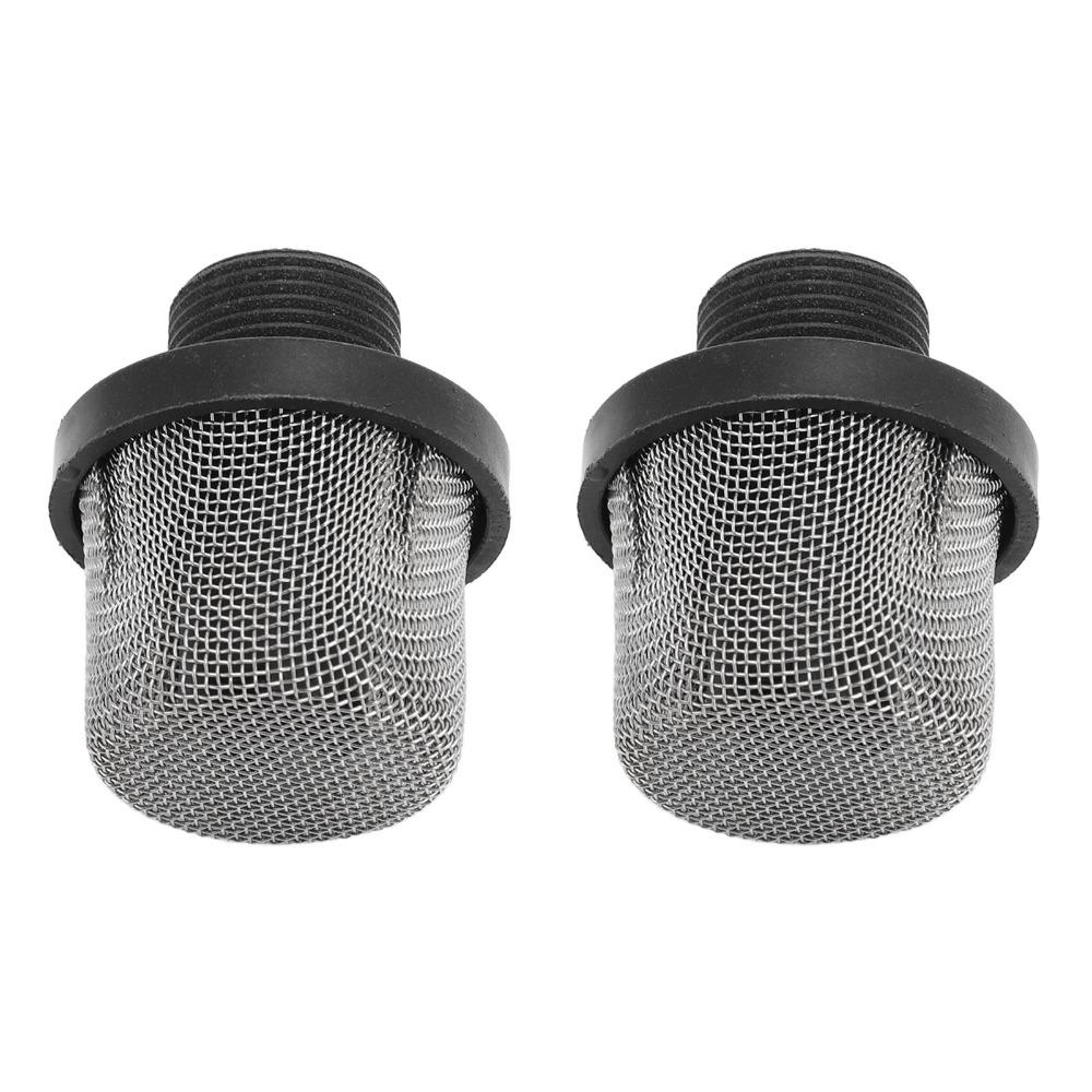 2 Pcs Multifunctional Inlet Filter Efficient Suction Strainer Durable Strainer Filter Industrial