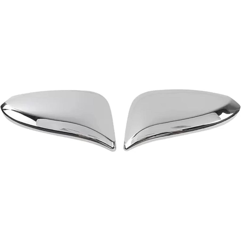 Car Accessories Fit for Toyota 4Runner 2014-2022 2023 2024 Side Door Mirror Cover Cap Decor Trim (Glossy Chrome Style) ABS 2 PCS