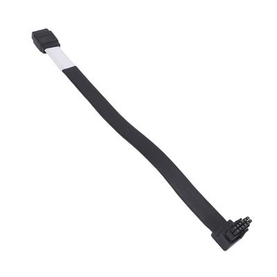PCIE 5.0 Power Modular Cable Male To Female Extension Up Angled 90 Degree GPU Power Cable Fit For