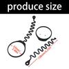 Car Fuel Tank Cap Anti-shedding Cord with Buckle 31336424 Replacement Oil Tank Cover Rope Cable