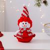 Christmas Gift Cute Christmas Decoration Doll Snowman Doll Plush Toy Small Christmas Snowman Ornament