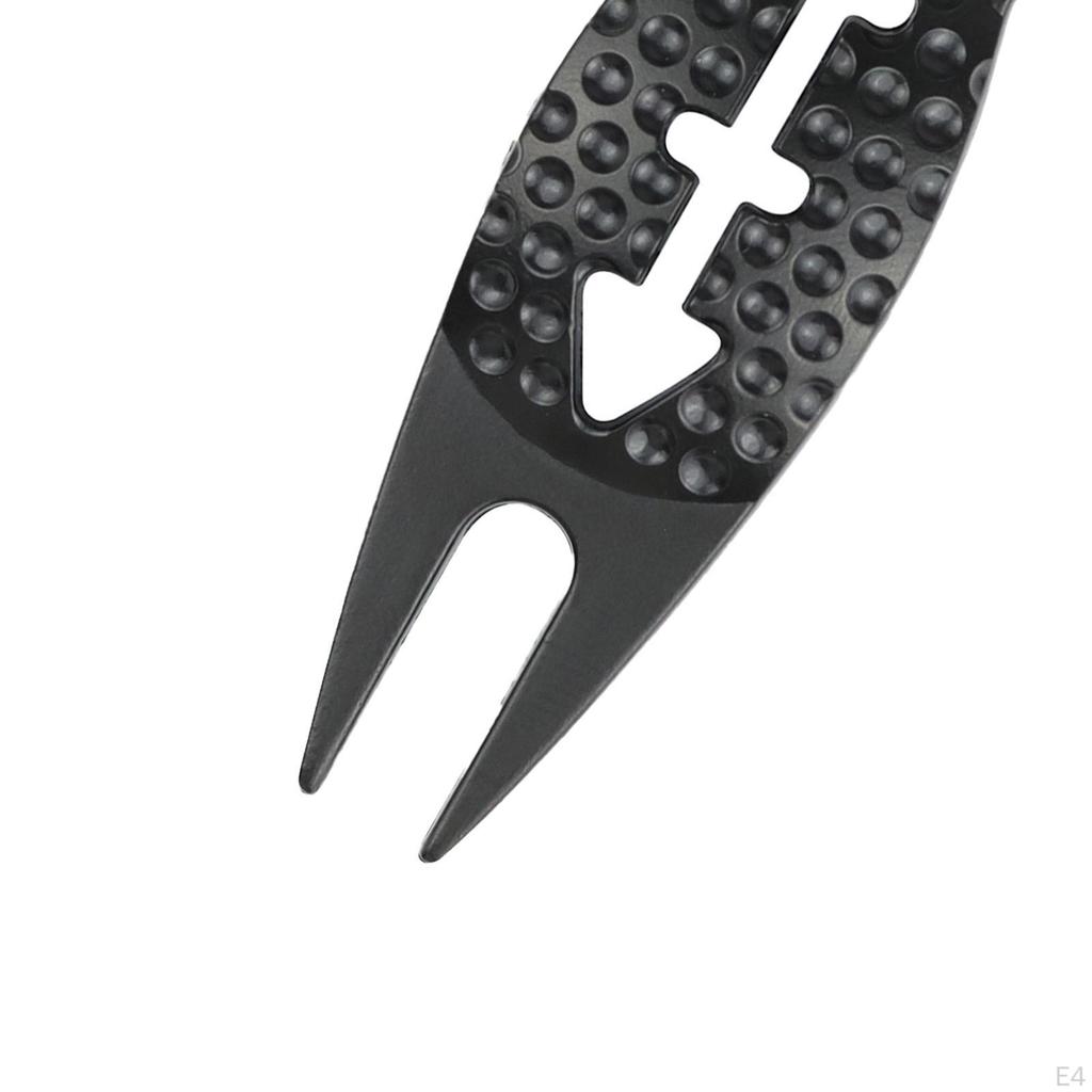 Golf Divot Repair Tool Gift for Men Women Durable Fork Green