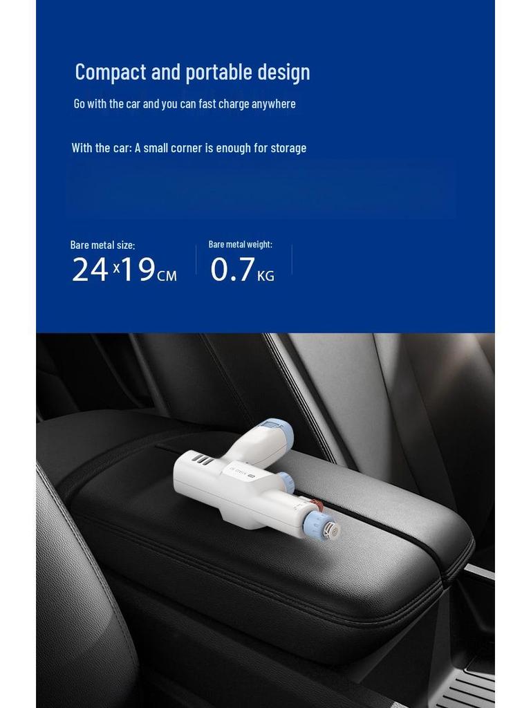 Xiao Si Przenośna Wysokociśnieniowa Bezprzewodowa Myjka Samochodowa i Domowa