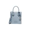 MICHAEL KORS Mercer Leather Tote Bag , Shopping Bag , Handbag Mini Women's Blue (Unisex) Handbags 35H1SM9C0L PALE BLUE