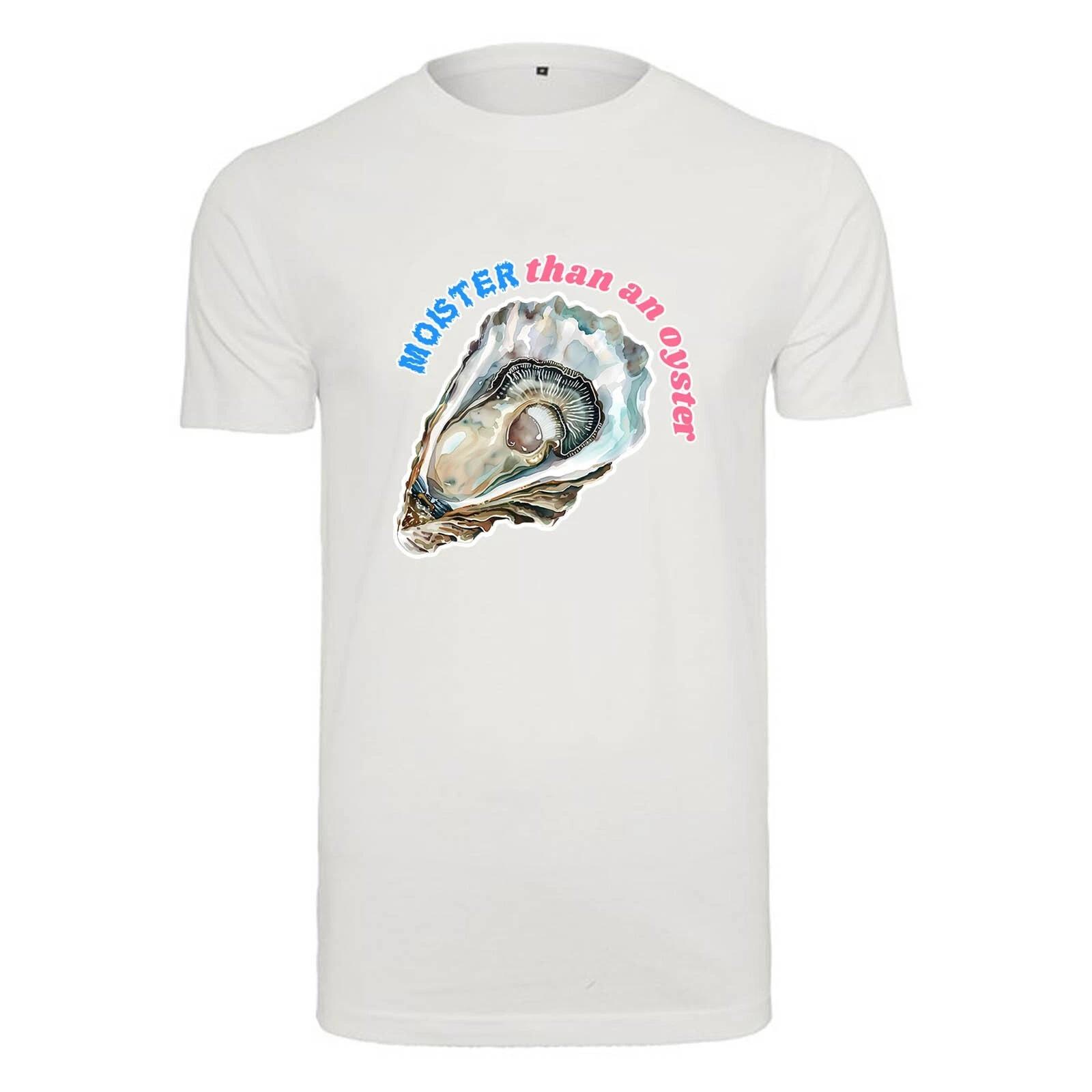 Unisex T-Shirt-Moister than an Oyster-Novelty Funny Humour Secret Santa M