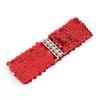 Women Stretch Belly Sequin Belt Waistband Wide Buckle