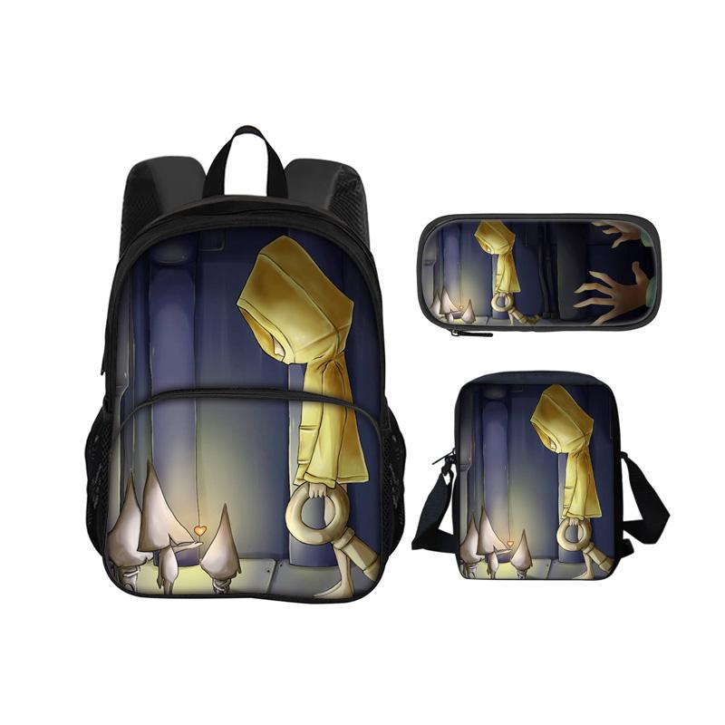 Helicopter Spacious lightweight double-layer Rucksack with new mechanical printing the best gift for Boys Plus Girls schools