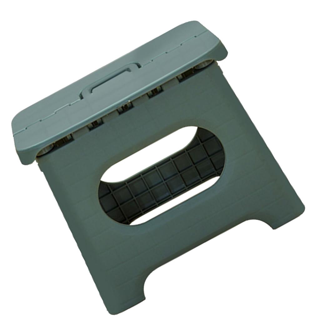 Kids Stool Plastic Portable Folding 100kg Load Bearing Lightweight Step Stool for Camping Picnic