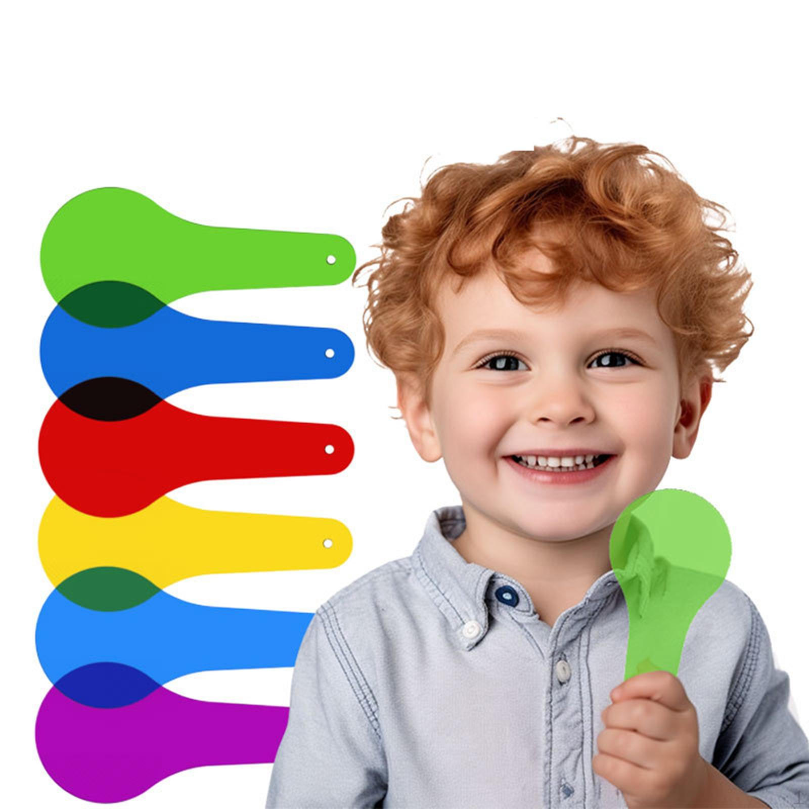 

Доска с цветными фильтрами, обучающие инструменты, полупрозрачная пленка 3Pcs