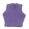 1/6 Knitted Vest with Dressed Pants The Relaxed Basic Knitting Tank Top for 12 Inches