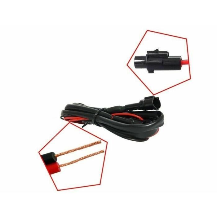 Phares Feux De Jour Blanc 9 LED 12V 36W IP68 Universel Pour Auto Camion Tracteur