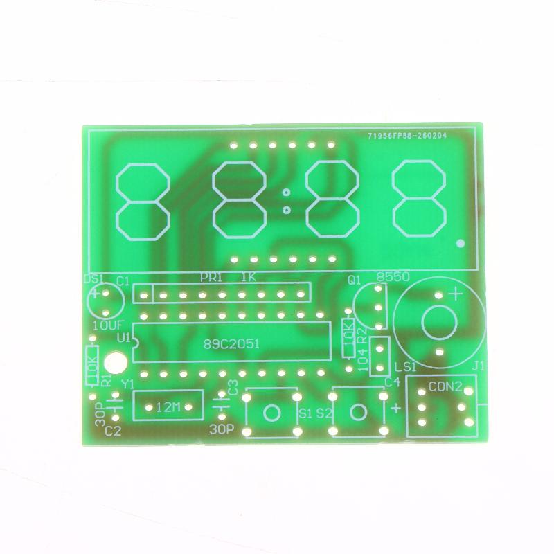 Kit Orologio Elettronico Digitale a 4 Cifre Fai-da-te Modulo Display Ora LED Kit di Apprendimento Elettronico Per Pratica di Saldatura Insegnamento
