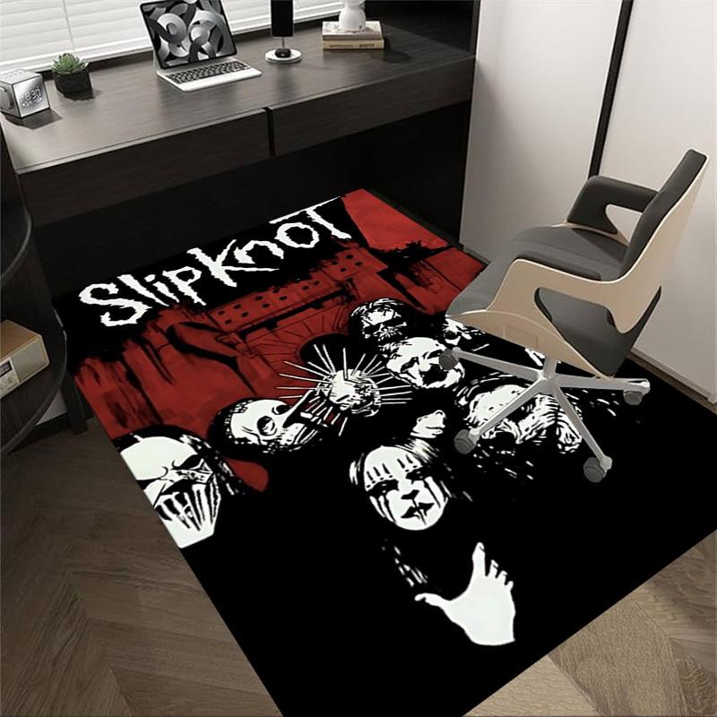 

1pc Slipknot Home Office, Durable Polyester Floor Mat with Easy, Office Decor, Urban Style, Nonslip Backing, Highquality Fabric 60cm by 90cm