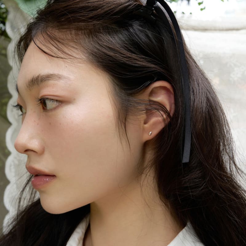 FANTASTIC PLANET [2SET] mini tail ribbon hair pin (3colors)