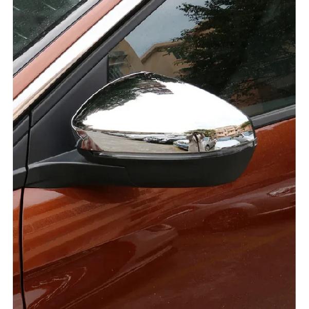ABS Chromed Side Door Wing Mirror Cover Cap for Renault Captur -2024 Car Accessories