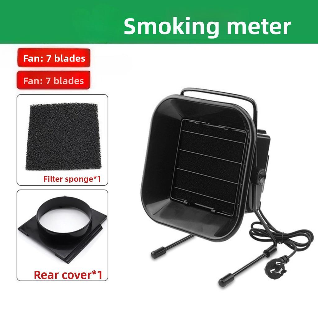 ume Extractor Smoke Absorber Desktop Compact Fan Solder Smoke Pur Noise Adjustable for Electronics Repair Workstation