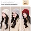 JIUMU Women's 100% Cashmere Winter Knit Beanie Hat