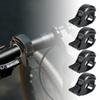 Mountain Bike Bell Invisible Design Aluminum Alloy Material Compact Durable Bicycle Handlebar Bell for Safety Alert