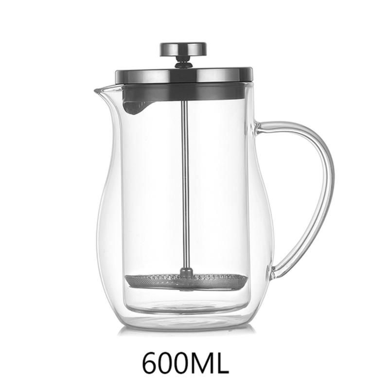 High Quality Borosilicate Coffee Pot High Capacity Explosion-proof High Temperature Food Insulation