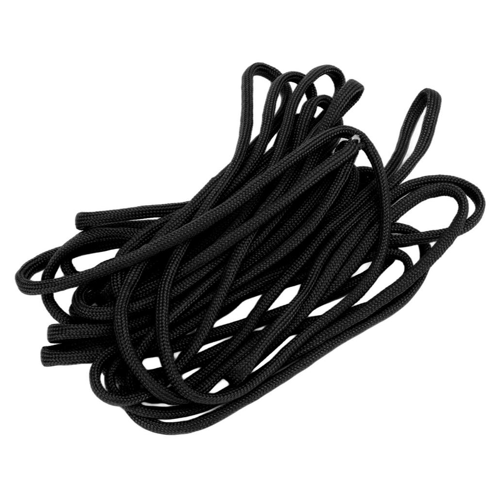 5 Meters 9 Cores Safety Rope Polyester Parachute Cord Camping Rope for Outdoor Survival Hiking Black
