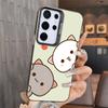 Cartoon Cute Peach Goma Shockproof Phone Case for Samsung A17 A16 A15 A14 A37 A57 A36 A56 A26 A35 A55 A25 A34 A54 A24 A13 A23 A3