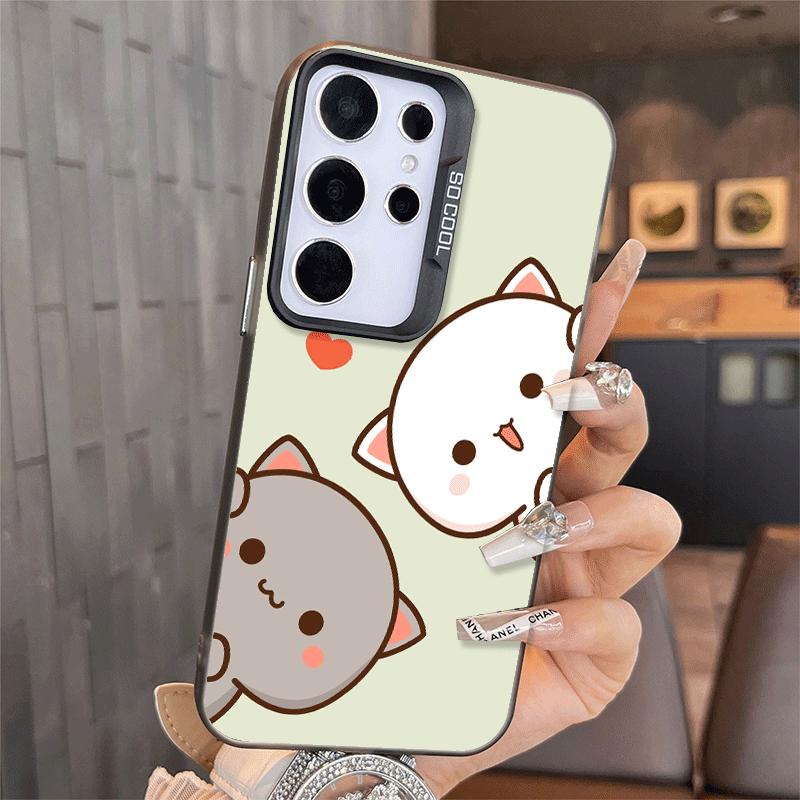 Cartoon Cute Peach Goma Shockproof Phone Case for Samsung A17 A16 A15 A14 A37 A57 A36 A56 A26 A35 A55 A25 A34 A54 A24 A13 A23 A3