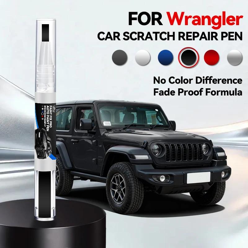 Car Dedicated For Jeep Wrangler 1987-2025 YJ YJ TJ JL Paint Repair Pen Touch Up Scratch Remover DIY Auto Accessories Black White