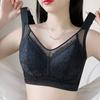 Anti-sagging Secondary Lactation Bra Women's Gathering Bra Beautiful Back Traceless Bra Large-sized Underwear for Ladies Push Up Bra