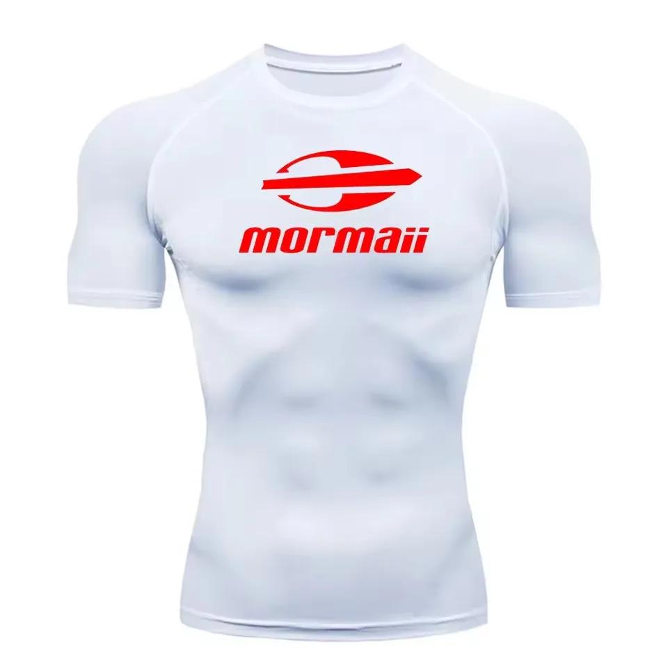 Camiseta Rash Guard de Manga Corta Ajustada para Hombre, Traje de Baño, Flotador, Protección UV contra Medusas