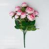 15 heads Artificial Silk Rose Flowers Bridal Bouquet for Home Wedding Floral Arrangement Garden Artificial Flowers DIYGift Decor