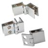 0/90/180 Degree Glass Hinge Easy To Install Door Hardware Glass Cabinet Door Hinge for Glass Door