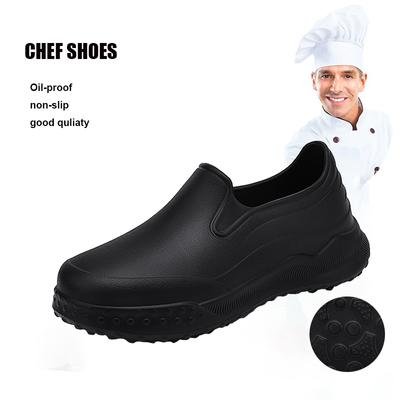 Men Chef Shoes Water-proof Oil-proof Kitchen Shoe Man's Garden Clogs Non-slip Fisherman Outdoor Work Shoe Light Weight Sandal