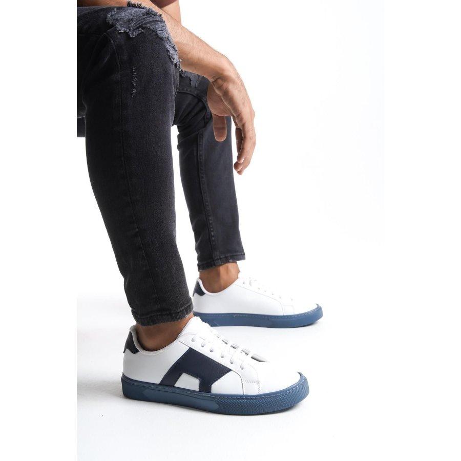 

Мужская повседневная спортивная обувь из натуральной кожи, кроссовки