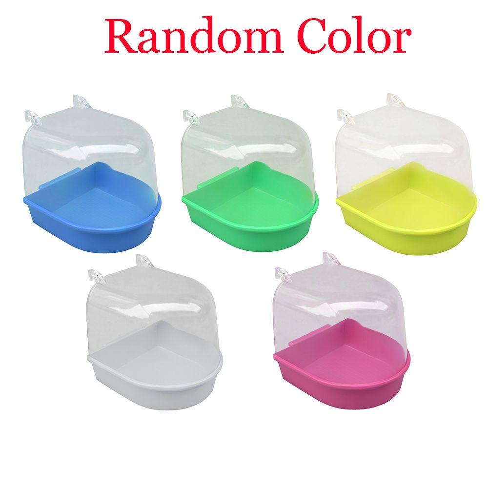 

Товары для животных Игрушки для птиц Круглая подвесная клетка Ванна Душевая кабина Ванна для попугаев Аксессуары для птичьей клетки