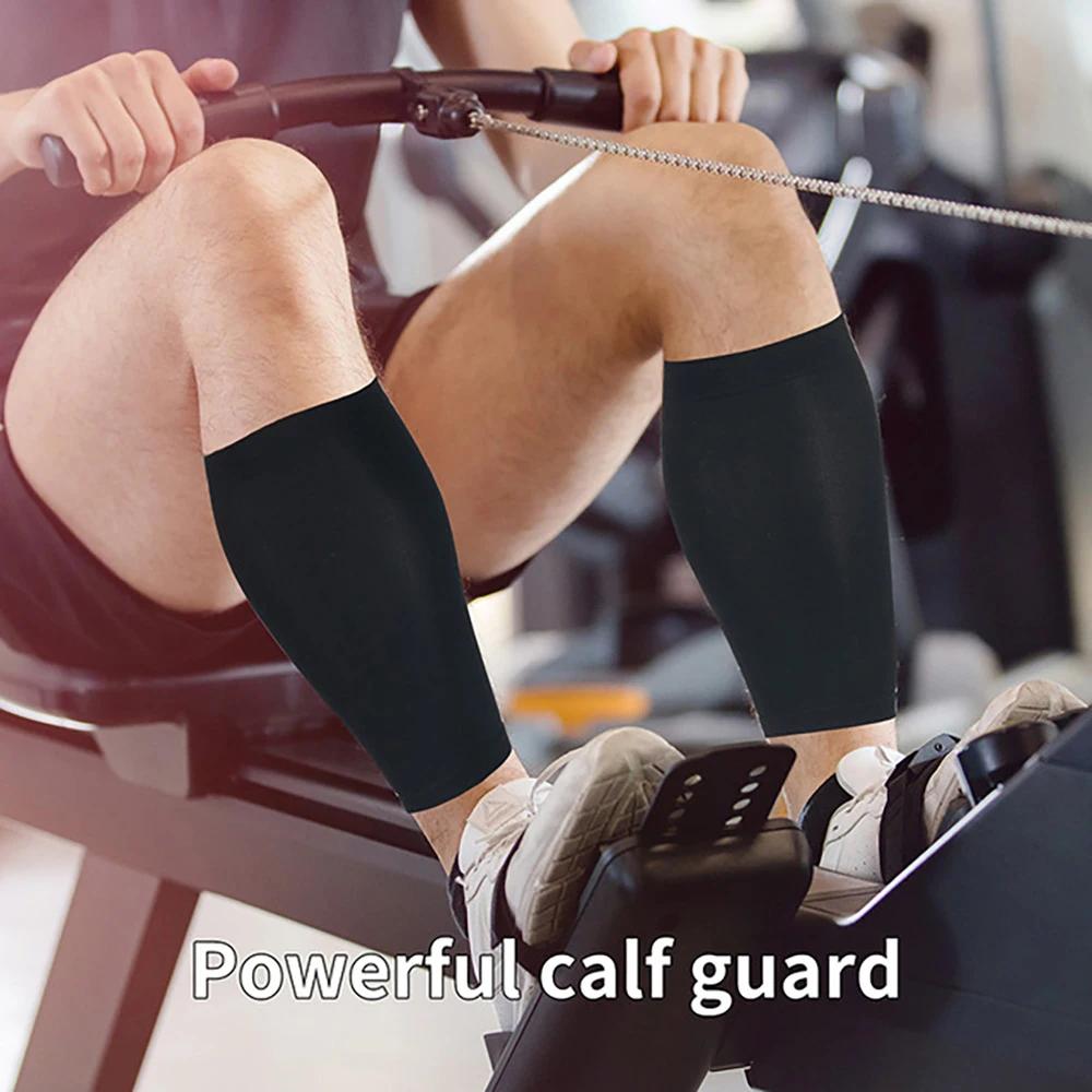 1Pcs Calf Compression Sleeves 20-30Mmhg For Men Women Shin Guard Support Leg Socks For Shin Splint Cycling Running