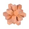 Puzzle 3D in Legno a Incastro Rompicapo Adulti Bambini Ragazzi Ragazze Lucchetto di Luban Sfida QI Idee Regalo Educative e Divertenti