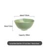 ZISIZ Irregular Gold Rim Ceramic Bowl
