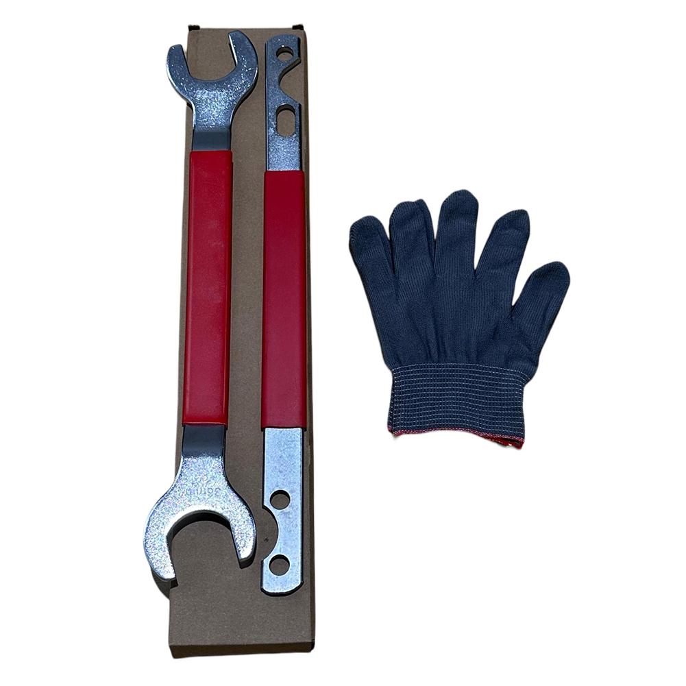 2-delat Fläktkoppling Nyckelsats Fläktkoppling Borttagningsverktygssats 32 mm 36 mm Förlängd Fläktkopplingsmutter Nyckel För FORD För BMW För CHEVROLET