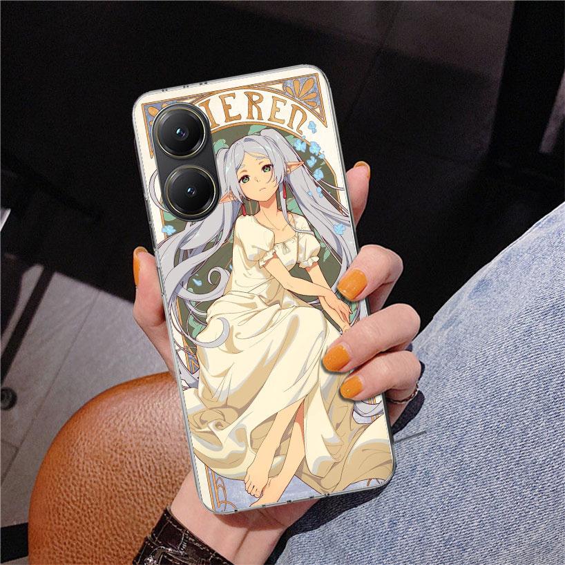 Frieren Beyond Journeys End Phone Case For Xiaomi Poco X7 X6 X5 Pro F7 Ultra Redmi 15C 15 13C 13 12C 12 10 10A 10C 9 9A 9C 9T Co