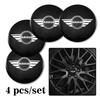 4Pcs Car Emblem Wheel Hub Center Cap Stickers Rim Badge Cover For Mini F54 F55 F56 F57 F60 R50 R53 R55 R56 R57 R58 R59 R60 R61 vhdsg88 7T