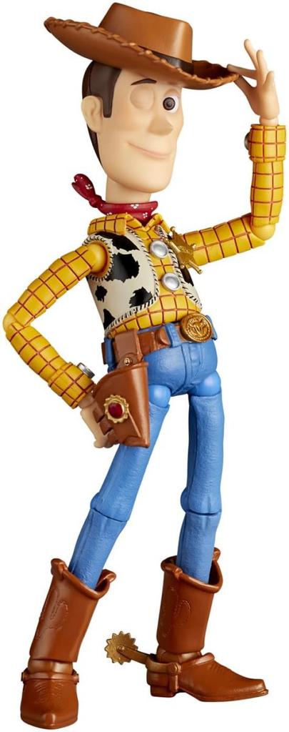 Kaiyodo Revoltech Toy Story Woody ver.2, approximately 150mm tall, non-scale, painted PVC & ABS action figure