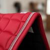 Quilted Saddle Pad Double Rope Piping Polycotton Material Equestrian