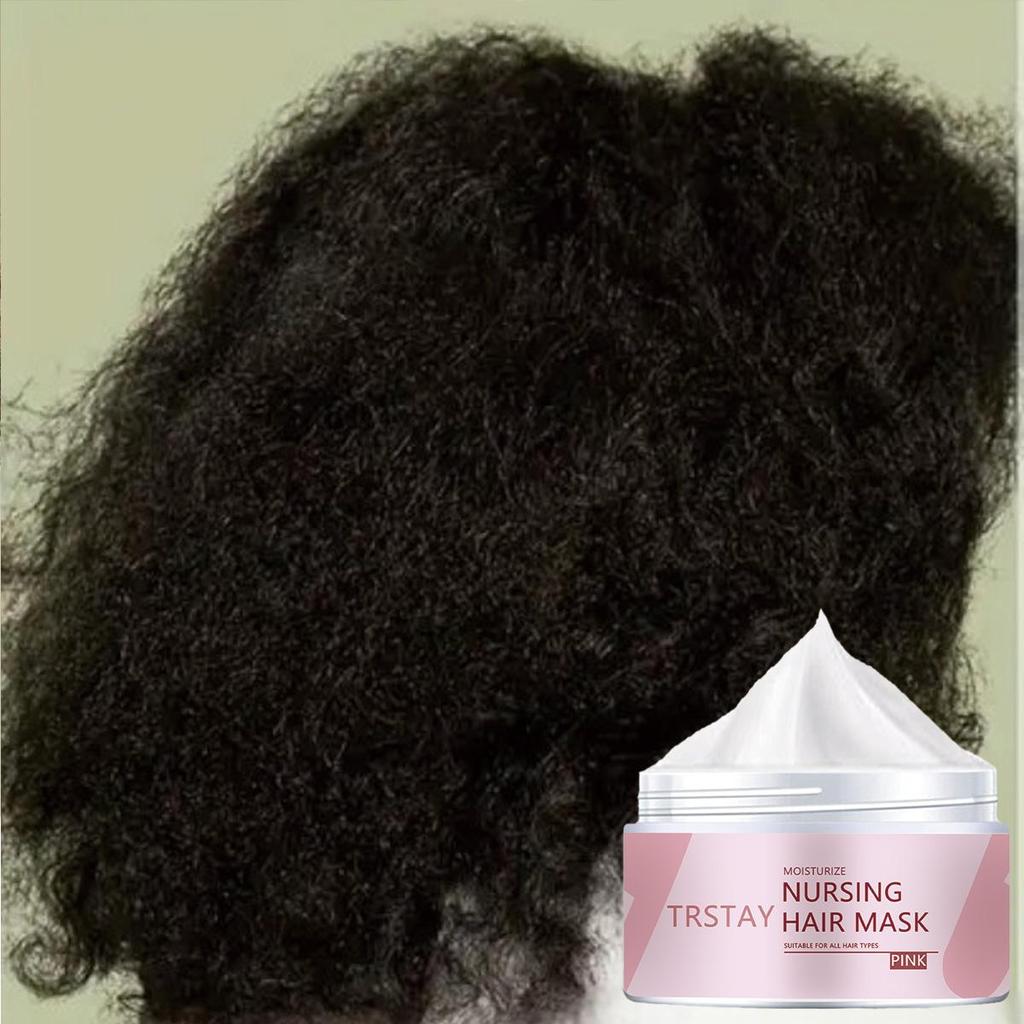 Hair Cream Repairs Damaged Hair, Nourishes and Replenishes It, Making Hair Grow Softer and More Vibrant. Moisturizing Hair Conditioner