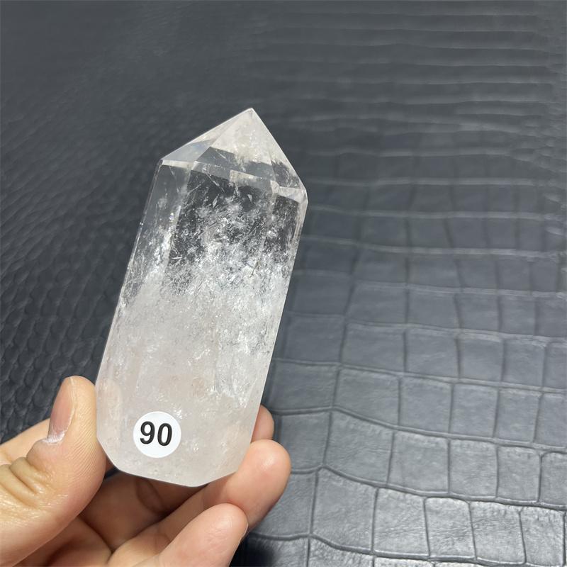 High Quality Natural Polished Clear Quartz Point Crystal Tower For Decoration